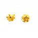 22ct 916 Yellow Gold Round Very Small Baby Kid Ball Earrings SE209